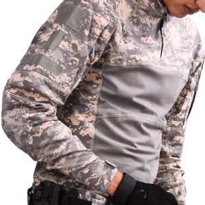 Tactical Cargo G4 T-Shirts Long Sleeve Soft Knitted Men Training Wear-Resistant Hiking Outdoor Hiking Training Men Clothing