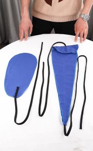 4Pcs/Set Kain Pembersih Saxophone Bahan Kain Fiber Kain Pembersih Bagian Dalam
