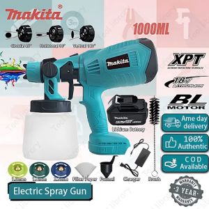 Makita Cordless Electric Spray Gun Paint Sprayer Set Sterilization Sprayer Power Tool Original Japan
