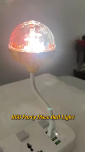 LED Party Decoration lighting Music Mode RGB Color USB Light Luminous Custom Wedding Lamp for Christmas birthday party