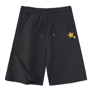 DIEYIN | Cotton Triangle Five-Quarters Shorts