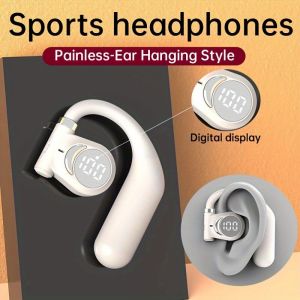 Open Ear Wireless Sports Running Headphones Bluetooth 5.3 HiFi Stereo Bass TWS Earphones Gaming Air Conduction Headsets