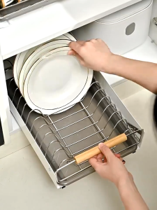 Kitchen storage rack dish rack utensil classification storage rack sink storage rack automatic draining bowl rack seasoning storage rack waterproof and rust proof