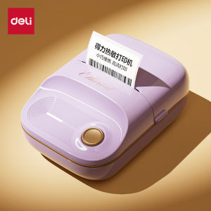 deli | Portable Bluetooth Label Printer for Cables