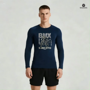 Madaha Kaos Baju Dry fit Jersey Olahraga BMX Street Style