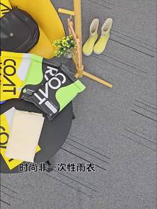 【Agate Design】Women Men Thick Waterproof RainCoat Outdoor Travel Rainwear Reusable Rain Coats Hoodie Poncho Rain Coat Baju Hujan