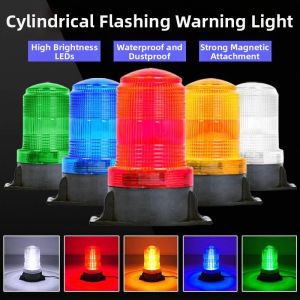 CAIBEIMI | Tri-color Warning Light for Machines Audio-Visual Alarm With Beeper