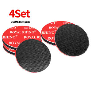 High-Adhesion Hook & Loop Pads Self-Adhesive Backing for DIY Floor Pads High Adhesion Heat-Resistant Hook and Loop Fasteners