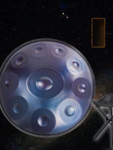 Handpan Drum Professional Grade 10 Notes 12 Notes Han Plate เครื่องดนตรีแบบสากล กลองมือ Handpan สำหรับผู้เชี่ยวชาญ