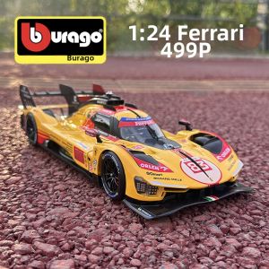 Bburago | Mô Hình Hợp Kim Xe Ferrari 499P Tỷ Lệ 1:24