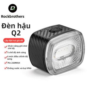 RockBros | Đèn Đuôi Thông Minh Có Cảm Biến Phanh cho Xe Đạp