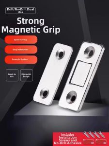 Magnetic No-Drilling Lock