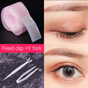 Stiker Kelopak Mata Transparan Skot Mata Jaring Transparan Skot Mata Jaring Double Eyelid Sticker Invisible Lace Clear Perekat Diri DenganAir-🌹Tamia