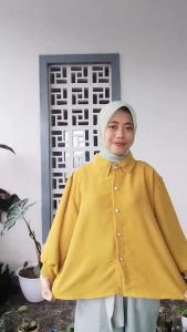 ARKA FASHION STORE/Tisca blouse/atasan wanita terbaru/crinkle premium/atasan super murah/simple/atasan trandi/korean style/stylish/casual/terviral/busui friendly/COD