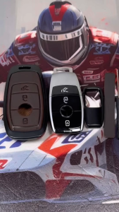 ปลอกกุญแจรถยนต์ Benz AMG W205 W205C W203 W210 W211 W124 W202 W204 CLA GLA GLK AMG GLC C C200 B200 A S C E ปลอกกุญแจ
