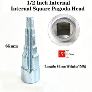 Đầu Vuông Chùa Ổ Cắm Cờ Lê Tháp Khớp Bước Ratchet Adapter Van Nước Công Cụ Tháo Lắp Hợp Kim Nhôm Nhà DIY
