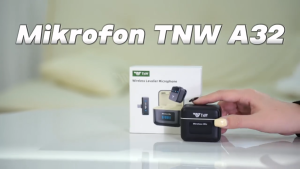 TNW A32 Wireless Microphone Mikrofon Nirkabel Mikrofon Wireless Mic Clip on untuk YouTube TikTok LiveStream Vlogging