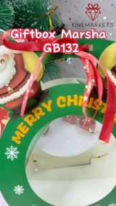 Giftbox Natal MARSHA - Kotak Hampers - Aksesoris Hampers GB132