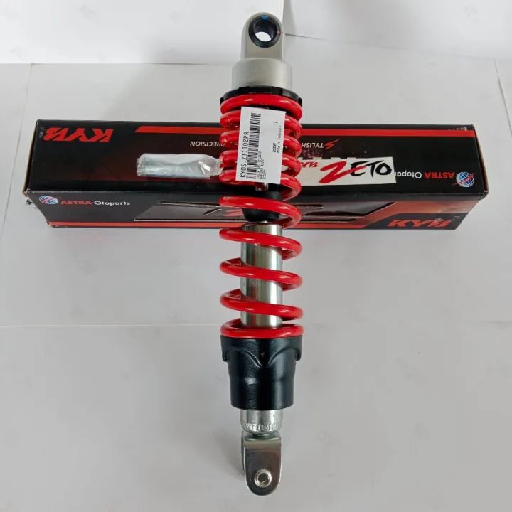 shockbreaker shock belakang vario beat scoopy mio kayaba zeto s series with spring adjuster 310 mm atw 31 cm zt1102PR