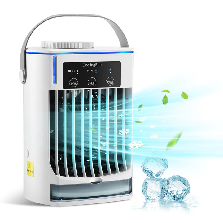 Air Cooler Refrigeration Fan Nebulizer Adjustable Portable Water Spray ...