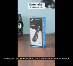 ไมโครโฟนแบบมีสาย Sennheiser E945 เหมาะสำหรับการสตรีมสดและการแสดงแบบพกพา