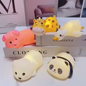 Đèn Ngủ Cute Hình Con Vật Ánh Sáng Dịu Nhẹ Cho Giấc Ngủ Ngon Đèn Ngủ Trang Trí Sử Dụng Pin Tiện Lợi