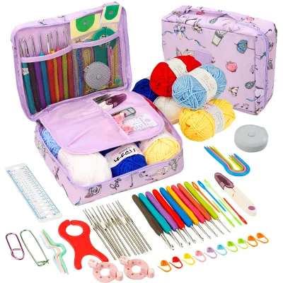 QINGPIN | Handmade Knitting Beginner DIY Tools Kit