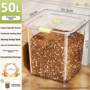 MEIZHUFU | Pet Food Storage Container Moisture-Proof Large Capacity