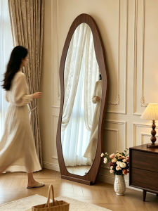 Stylish Irregular Standing Full Length Mirror