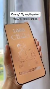 Anti Gores Ceramic ( REDMI POCO M4 PRO ) Tempered Glass Film Matte Ceramics Screen ProtechtorTempered glass Terbaru 2023. Sudah Gratis Dus N Buble Warp Standar  Pengiriman Super Cepat - ISTIQOMAH ACC