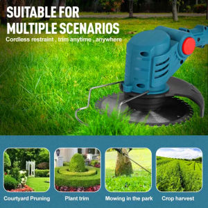 Multi-functional Weeding Tool Cordless Grass Mower Grass Cutter Adjustable Lawn Mower