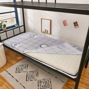 Bed Sheets Student Dormitory Single Bed Bedding Sack School Dormitory Dedicated Mattress Cover Zipper Removable and Washable Fitted Sheet One-Piece