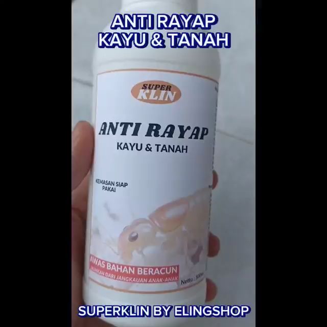 Anti Rayap Kayu Tanah Obat Pembasmi 500 ml