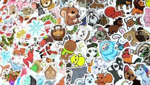 55 sprunki incredi skateboard graffiti stickers to decorate notebooks and mobile phones DIY stickers childrens stickers Christmas and New Year gifts