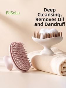 FaSoLa | Scalp Cleaning Anti-Itch Gentle Massage Shampoo Brush