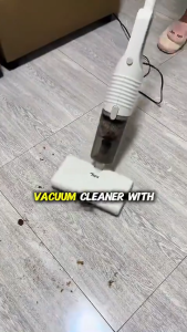 Tixx 2IN1 Mop Vacuum Cleaner Detachable 200ml Water Tank Auto Spray Mop Map Floor Cleaning for Home Washable HEPA Filter