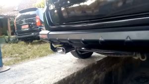 KNALPOT MOBIL RACING HKS KOTAK UNTUK SEMUA JENIS MOBIL BENSIN SUARA BASS ADEM