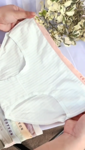 FINETOO 6PCS Womens Cotton Panties Double Layer Antibacterial 7A Standard Ultra Soft and Breathable