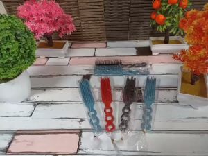 (50 PCS) Souvenir Pernikahan Sisir Sikat Kemasan Plastik Murah Sisir Salon