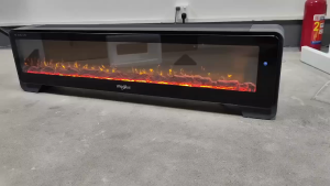 Máy sưởi Whirlpool (Mỹ) công nghệ sưởi Graphene màn hình than củi dài 1.3m 2200W