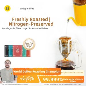 Sinloy Coffee | Hang-Ear Drip Freshly Ground Black Coffee Tasting Pack