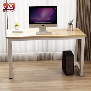 โต๊ะทำงาน OFFICE COMPUTER DESK ขาโครงเหล็กกันสนิม โต๊ะคอมพิวเตอร์ โต๊ะออฟฟิศ มียางยึดกันลื่น