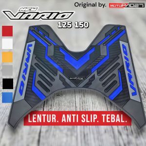 karpet pijakan kaki V3 NEW VARIO 125 150 2017-2023 rubber premium MOTOPAD27