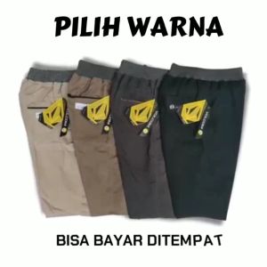 Celana Rib Chinos Premium Anak Tanggung Pinggang Rib Usia 7-10 Thn Size 24-26 Dewasa Slim Fit