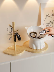 MSKA Home Entrance Decorative Key Storage Rack Living Room Shoe Cabinet Decorative Accessories Moving Gift