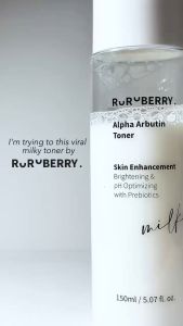 Ruruberry Alpha Arbutin Toner (30ml / 150ml)