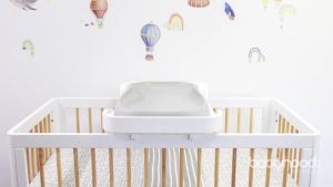 Babyhood Cot Top Changer - White