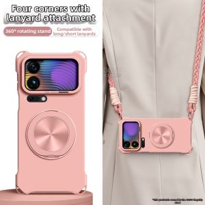 GGUU | Shockproof Xiaomi 17 Case with Stand and Leica Features Soft Pink