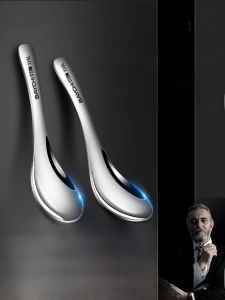 Thìa Súp Bằng Thép Không Gỉ 316 Cầm Ngắn Dày Dùng Trong Gia Đình Thìa Ăn Bé Cho Trẻ Em Thìa Ladel Thiết Bị Nhà Bếp