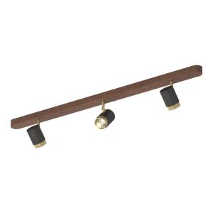 OUCHAO | Vintage Style Ceiling Light Walnut Color Wall Accent Background